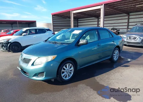 2009 Toyota Corolla Le z USA, uszkodzony, nr VIN 1NXBU40E59Z044139